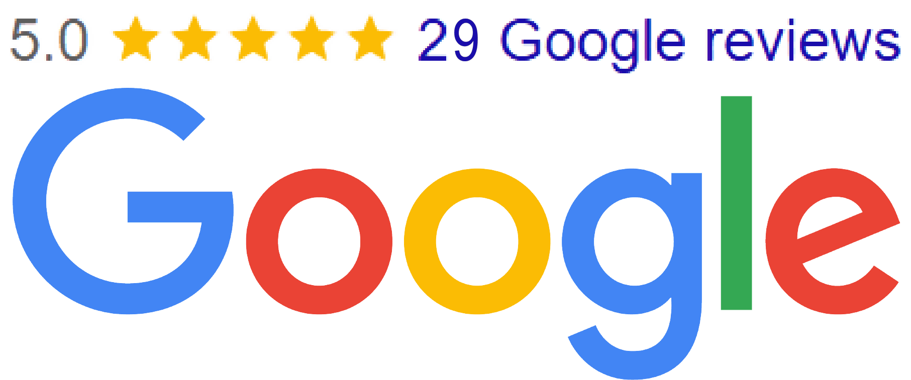 5.0 Stars on Google Business Profile (opens in new tab)